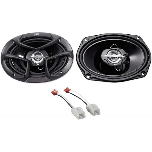  6x9 JVC Front Factory Speaker Replacement Kit for 2006-08 Dodge Ram 1500