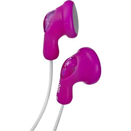  JVC HAF14P - Gumy Earbud Headphones Pink