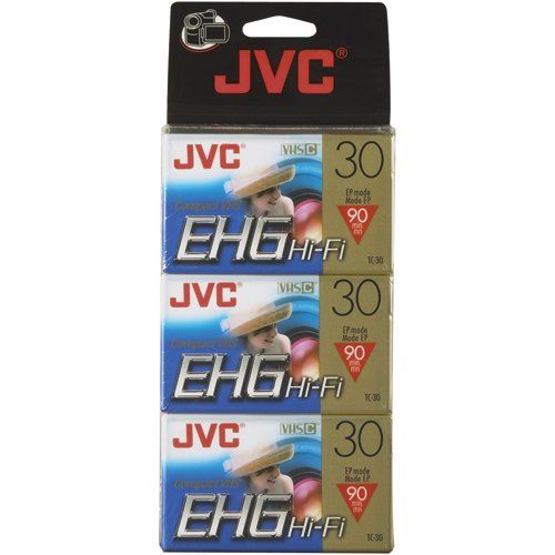  JVC TC-30EHGDU/3 High Grade Vhs-c Videocassette (Discontinued by Manufacturer)