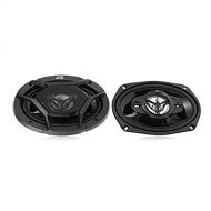 JVC CS-DR6940 drvn DR Series 4-Way Coaxial Speakers, 550W Max Power, Balanced Neodymim Tweeter, Hybrid Surround, Wide Opening Grill, Carbon Mica Cone, Small Design Tweeter Cover, 6