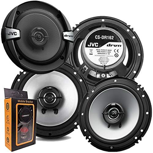  JVC Package In Bulk Box - Two (2) Pairs Of CS-J620 6.5 300W Car Audio 2-WAY Coaxial Car Speakers System / 4 Speakers