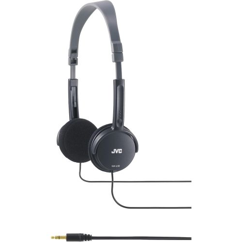  JVC HA-L50B BLACK Foldable Lightweight Stylish Headphones HAL50