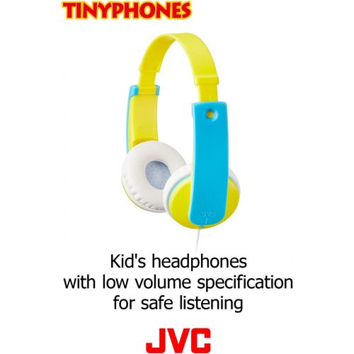  JVC HAKD7Y Kids Headphones (Yellow)