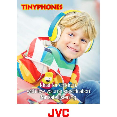  JVC HAKD7Y Kids Headphones (Yellow)