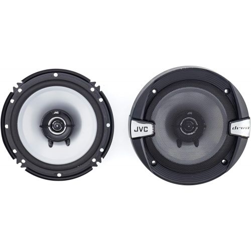  JVC CS-DR162 DR Series 6.5 Inch 2-Way Coaxial Speakers (300 Watts Peak)