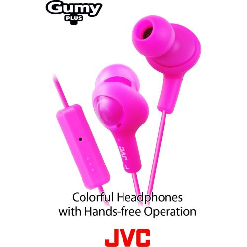  JVC HAFR6B Gumy Plus Headphones (Black)