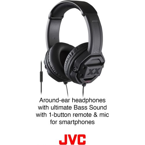  JVC HAMR60X XX Xtreme Bass Headset, Black