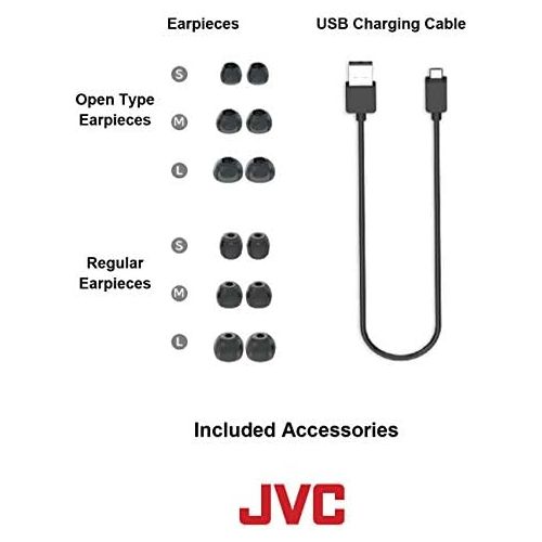  JVC Wireless Earclip Sport Headphone (Black) HA-EC30BTB