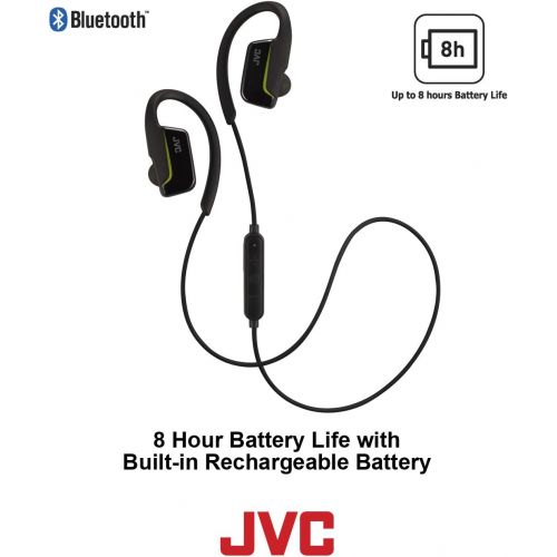  JVC Wireless Earclip Sport Headphone (Black) HA-EC30BTB