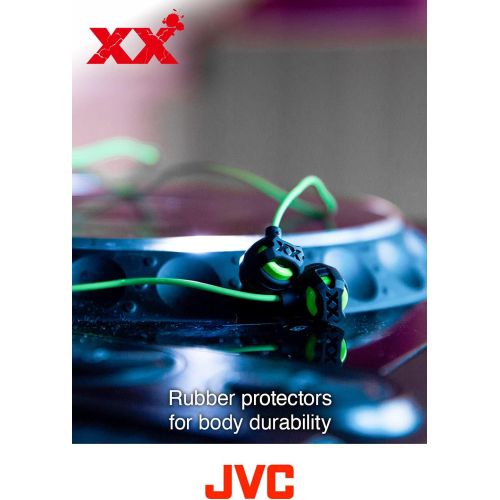  JVC Xtreme Xplosives Series Headphone with remote and Mic Red (HAFX103R) (HAFX103MR)