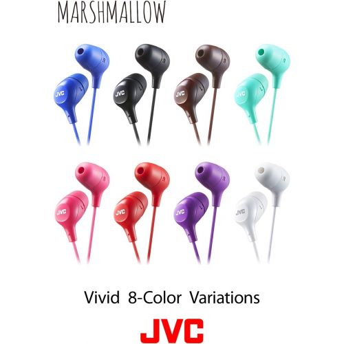  JVC Memory Foam Earbud Marshmallow Memory Foam Earbud Black (HAFX38B)