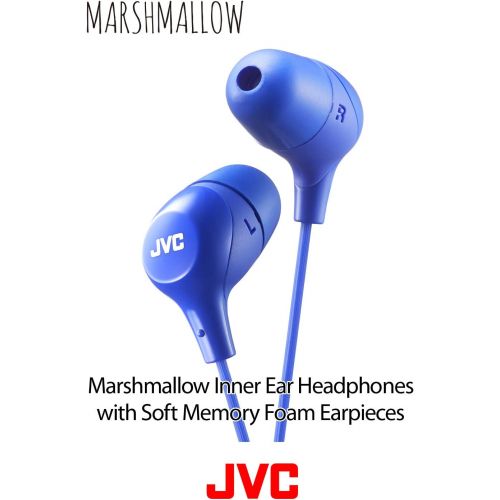  JVC Memory Foam Earbud Marshmallow Memory Foam Earbud Black (HAFX38B)