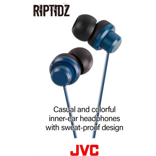  JVC HAFX8B Headphone, Riptidz, In-Ear