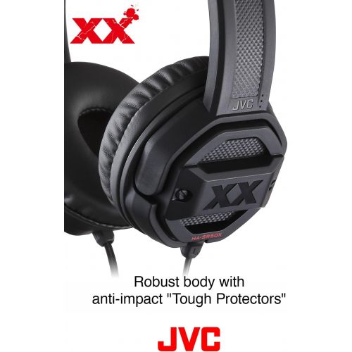  JVC HASR50X XX Xtreme Bass Headset, Black