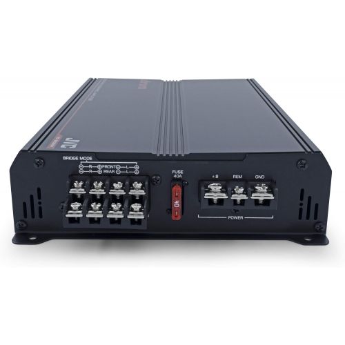  JVC KS-DR3004 1000W Peak DRVN Series Class-AB Bridgeable 4-Channel Power Amplifier