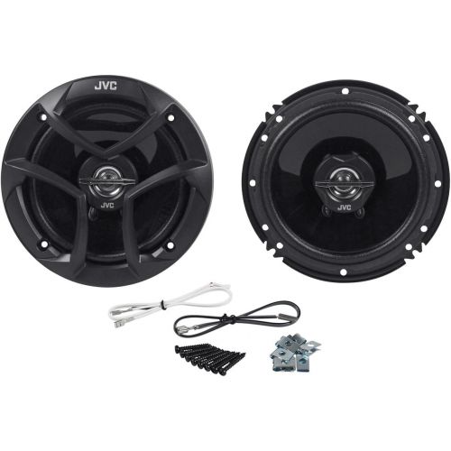  JVC CS-J620 300W 6.5 CS Series 2-Way Coaxial Car Speakers, Set of 2