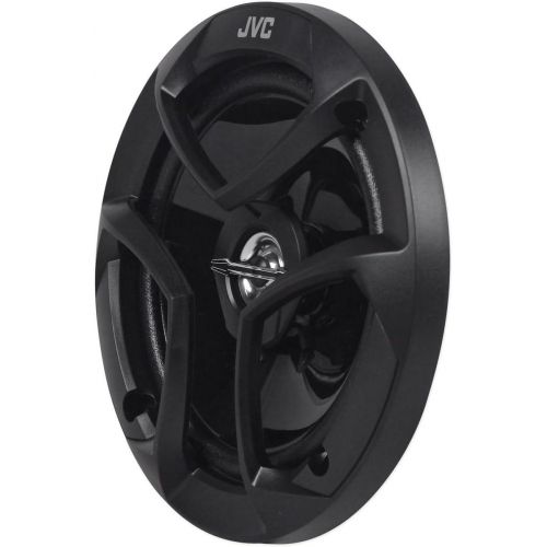  JVC CS-J620 300W 6.5 CS Series 2-Way Coaxial Car Speakers, Set of 2