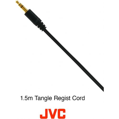  [아마존베스트]JVC HA L 50 B Extra Light Headphones - Foldable Design Black