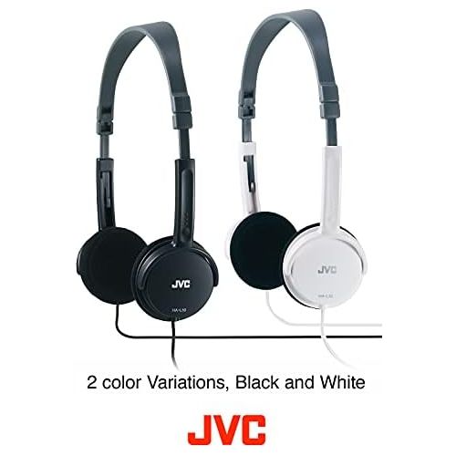  [아마존베스트]JVC HA L 50 B Extra Light Headphones - Foldable Design Black