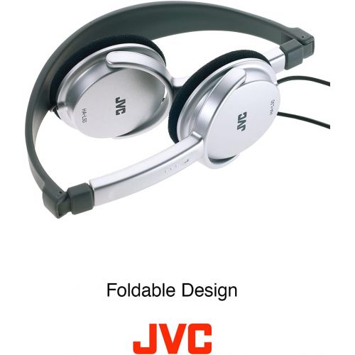  [아마존베스트]JVC HA L 50 B Extra Light Headphones - Foldable Design Black