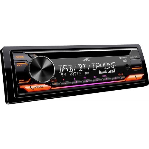  [아마존베스트]-Service-Informationen JVC KD-DB912BT CD Car Radio with DAB+ & Bluetooth Hands-Free Kit (Alexa Built-in, Sound Processor, USB, AUX-In, Spotify Control, 4 x 50 Watt, VAR Lighting, DAB+ Antenna*)