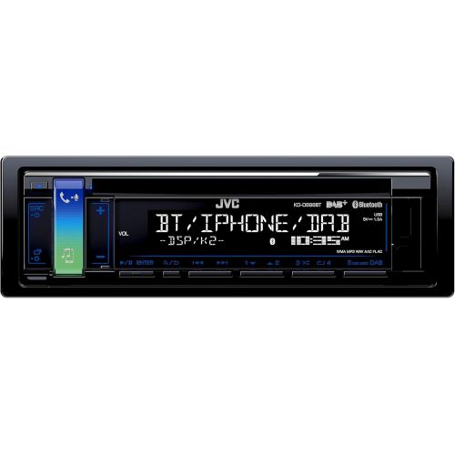  [아마존베스트]-Service-Informationen JVC DB98BT CD Receiver with Digital Radio (DAB +) Black