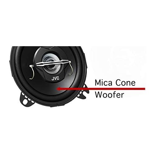  JVC CS J420X Coaxial Speaker, 10?cm, 2 Way, Black