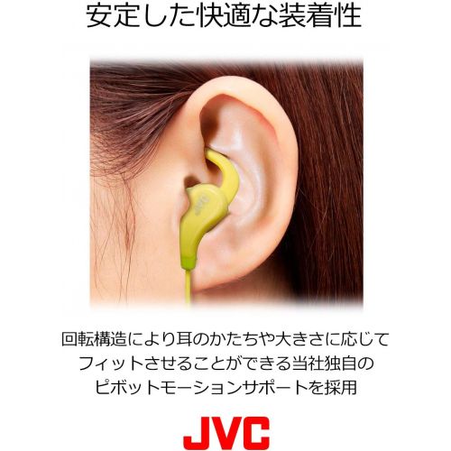  JVC Bluetooth Wireless canal type earphone for sports HA-ET800BT-B （Black) (Japan Domestic genuine products)