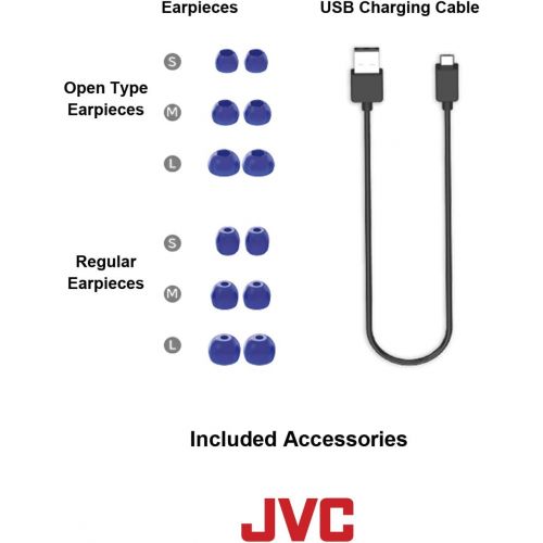  JVC Wireless Earclip Sport Headphone (Black) HA-EC30BTB