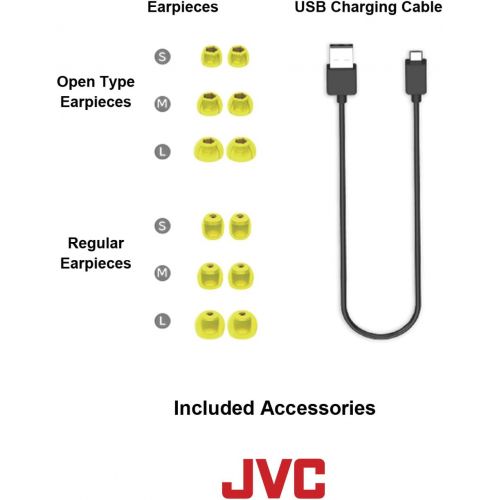  JVC Wireless Earclip Sport Headphone (Black) HA-EC30BTB