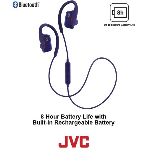  JVC Wireless Earclip Sport Headphone (Black) HA-EC30BTB