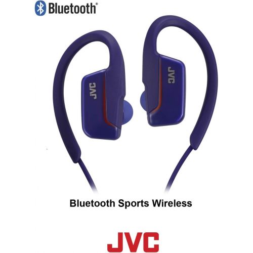  JVC Wireless Earclip Sport Headphone (Black) HA-EC30BTB