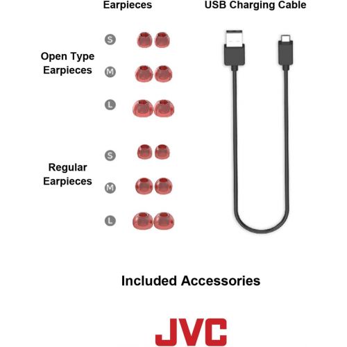  JVC Wireless Earclip Sport Headphone (Black) HA-EC30BTB