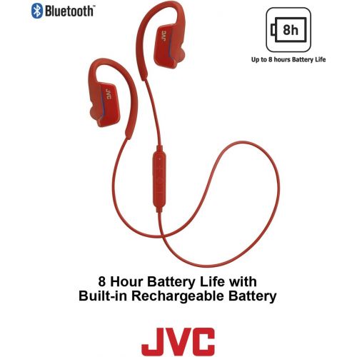  JVC Wireless Earclip Sport Headphone (Black) HA-EC30BTB