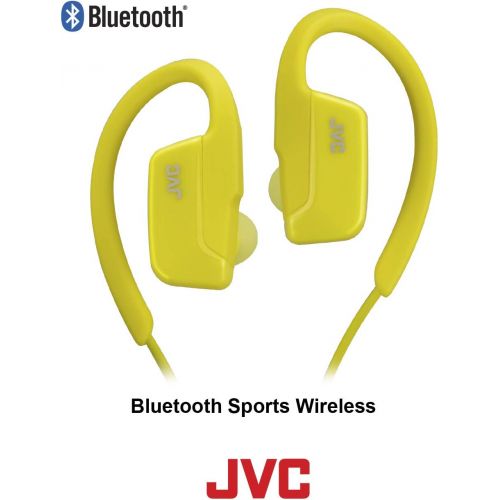 JVC Wireless Earclip Sport Headphone (Black) HA-EC30BTB