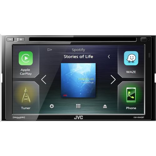  JVC KW-V840BT Compatible with Android AutoApple CarPlay CDDVD with Steering Wheel Interface