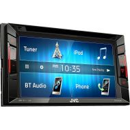 JVC Multimedia Receiver w WVGA Clear Resistive Touch Monitor, 6.2 (KW-V240BT)