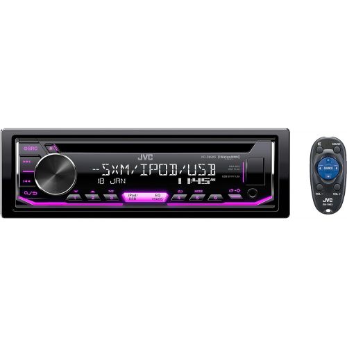  JVC KD-R690S CD Receiver Featuring Front USBAUX InputPandora  SiriusXM ReadyVariable Illumination