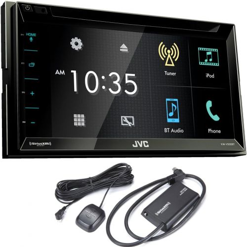  JVC KW-V330BT 6.8 Double DIN Bluetooth in-Dash DVDCDAMFMDigital Media Car Stereo with SiriusXM Tuner