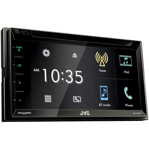  JVC KW-V330BT 6.8 Double DIN Bluetooth in-Dash DVDCDAMFMDigital Media Car Stereo with Rear View Camera