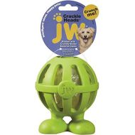 JW Pet Company Crackle Heads Crackle Cuz Dog Toy, Large, Colors Vary