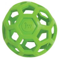 JW Pet JW Hol-ee Roller Original Treat Dispensing Dog Ball - Hard Natural Rubber - Assorted Colors