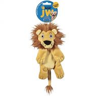 JW Pet Company Crackle Heads Leroy Lion Dog Toy