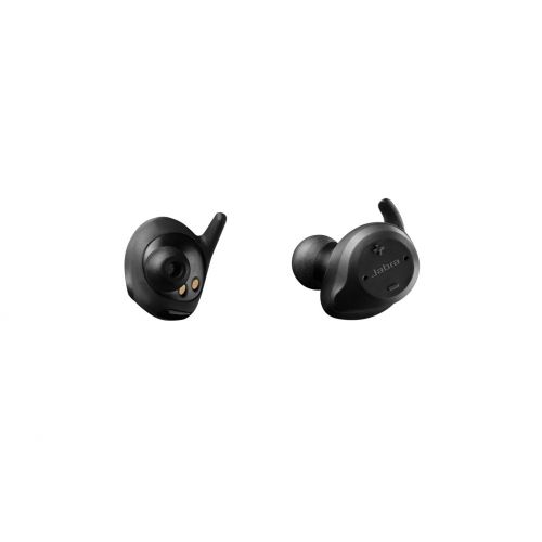 자브라 Jabra Elite Sport True Wireless Waterproof Fitness & Running Earbuds with Heart Rate and Activity Tracker - Advanced Wireless connectivity and Charging case - 4.5 Hour