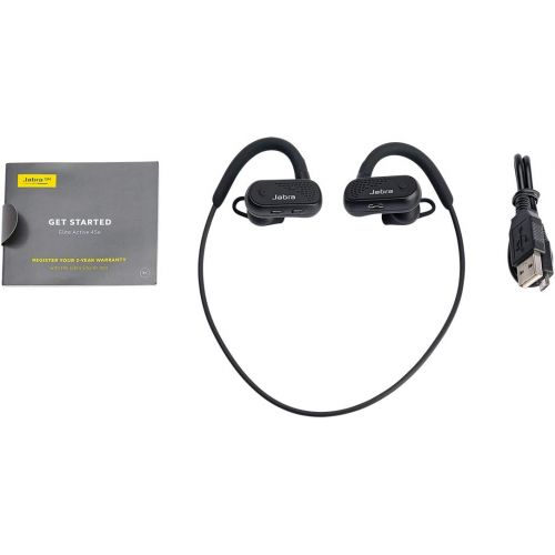 자브라 Jabra Elite Active 45e Wireless Sports Earbuds, Mint  Alexa Built-in Wireless Bluetooth Earbuds, Around-The-Neck Style with a Secure Fit and Superior Sound, Long Battery Life, Ide