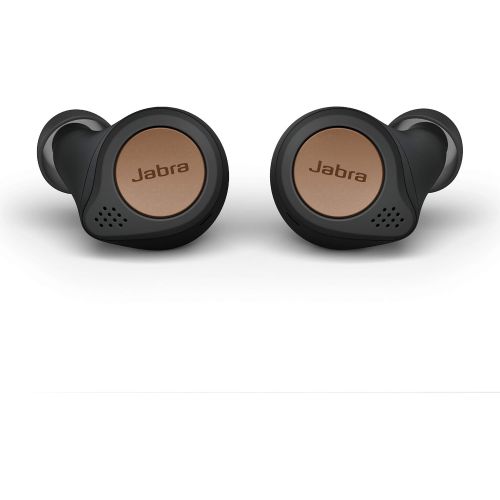 자브라 Jabra Elite Active 75t True Wireless Bluetooth Earbuds, Copper Black ? Wireless Earbuds for Running and Sport, Charging Case Included, 24 Hour Battery, Active Noise Cancelling Spor