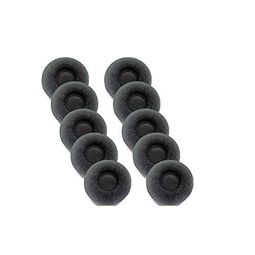 자브라 Spare Foam Ear Cushions - 10 pk, Plantronics, Jabra, VXi | CS540, SAVI W440, W740, SupraPlus HW251, HW261, Jabra 2000, 2300 headsets, 14101-38