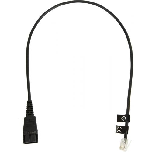 자브라 Jabra Quick Disconnect (QD) Straight Bottom Cord, 0.5 Meter 8800-00-01