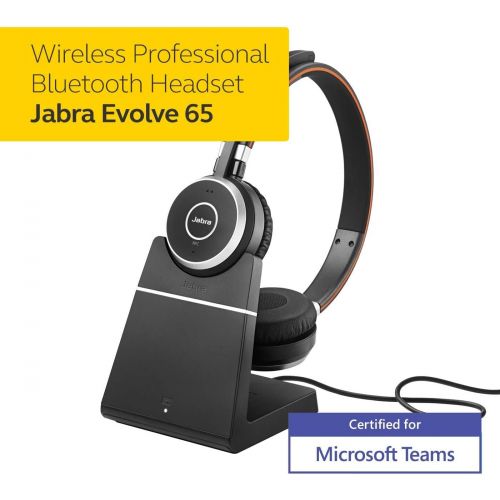 자브라 Jabra 65 MS Stereo Bluetooth Headset - Black