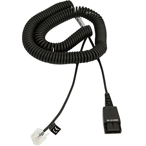 자브라 Jabra Coiled Headset Cable (8800-01-94)